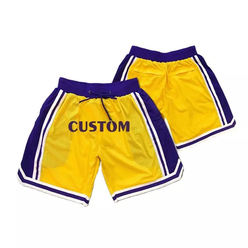 Improvment Sports High Quality Custom Made Basketball Shorts For Mens Cropped Fit Polyester Plain Sublimation Shorts For Mens